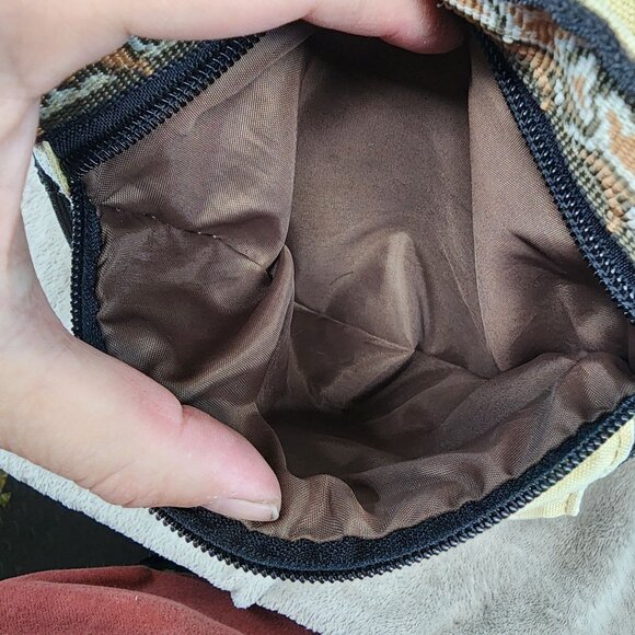 Kavu Bag Womens 11x8 Tan Cotton Mini Crossbody *Read* - Picture 3 of 14